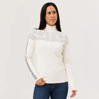 KRIMSON KLOVER Strickpullover Summit 2.0 Zip Neck Weiß M