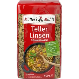 Müller's Mühle Teller-Linsen 500 g