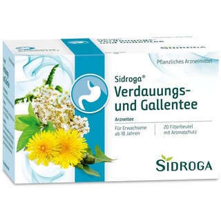 Sidroga Verdauungs- und Gallentee 20 St.