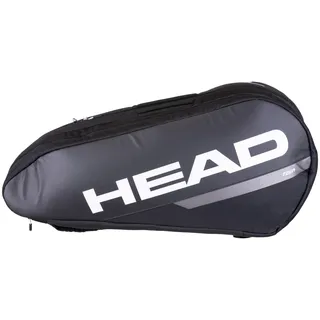 Head Tour L Tennistasche, Schwarz/Weiß, L