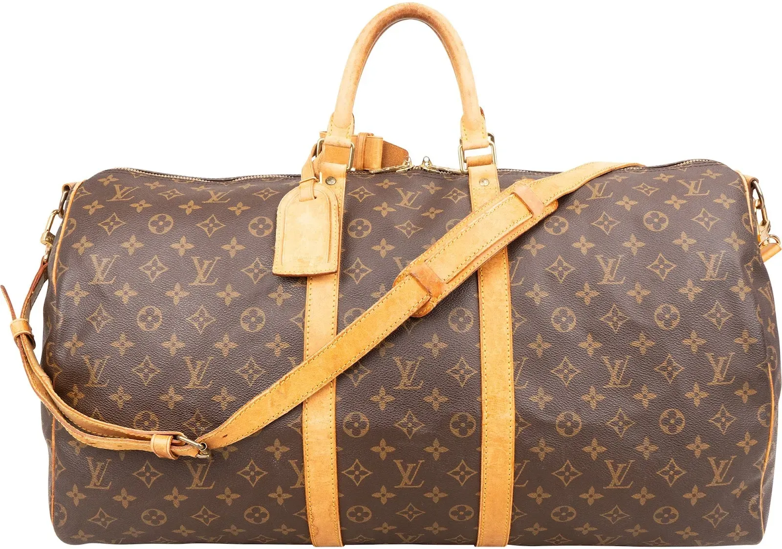 Louis Vuitton Louis Vuitton Monogram Canvas Keepall 55 Bandoulière Reisetasche Koffer24