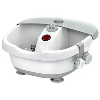 Silvercrest Fußsprudelbad Fußbad Fußbadewanne Vibrations- Sprudelmassagefunktion mit Warmhaltefunktion