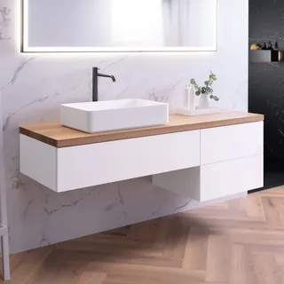 Neoro n50 Massivholz-Konsolenplatte B: 60 cm, BN0401W1,