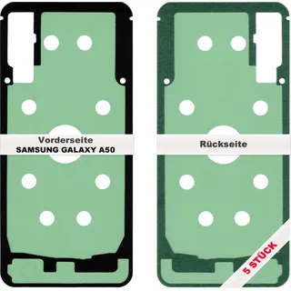 5x Samsung Galaxy A50 A505F Akkudeckel Klebefolie Kleber Backcover Rahmen Batterie Dichtung Glue