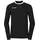 langarm Trikot Herren schwarz/weiß XXL