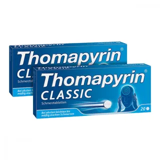 A. Nattermann & Cie. GmbH Thomapyrin CLASSIC Schmerztabletten bei Kopfschmerzen Doppelpack