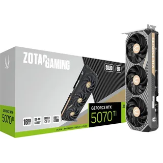 Zotac GAMING GeForce RTX 5070 Ti SOLID SFF 16GB GDDR7 Grafikkarte 3x DP, 1x HDMI