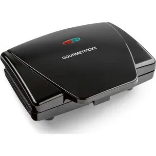 GOURMETmaxx Waffeleisen Belgische Waffeln 750W schwarz inkl. Kontrollleuchten