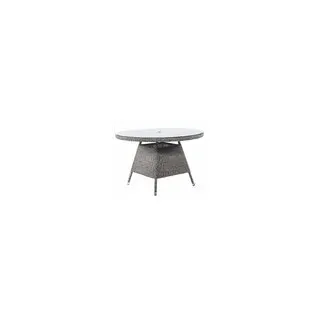 Alexander Rose MONTE CARLO Tisch mit Glasplatte, rund Ø 120 cm