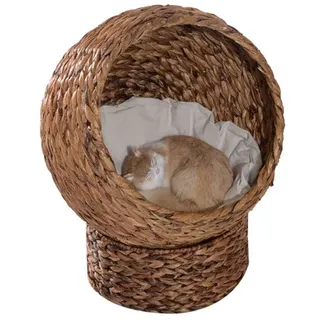 PawHut Katzenkorb mit Kissen