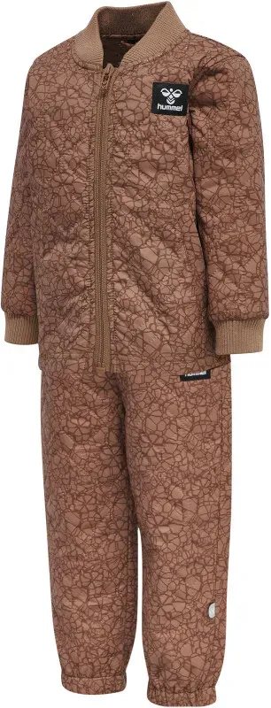 hummel hmlSOBI Baby Thermoanzug Kinder copper brown 98