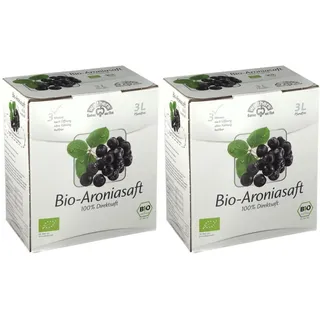 Aroniasaft 2x3 l Saft