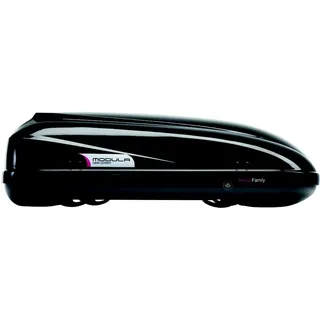 Modula 460L Beluga XL 460 Schwarz Dachbox Autogepäckträger Glänzend schwarz