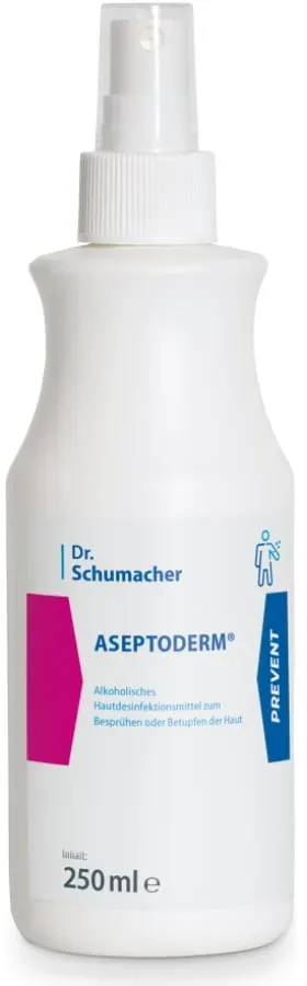 Dr. Schumacher Aseptoderm – Hautdesinfektion 250 ml Sprühflasche