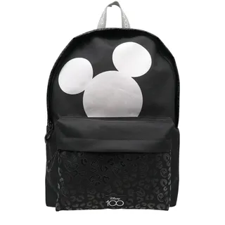 COFI Rucksack Mickey Backpack Freizeitrucksack für Kinder und Jugendliche, Schwarz