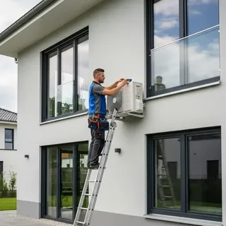 Montage Trio-Multisplit Klimaanlage