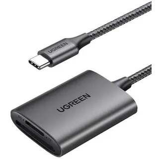 UGREEN CM401 USB C 5Gb/s SD/TF-Kartenleser – grau
