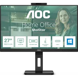 AOC 60,5cm (23,8") 24P3QW 16:09 2xHDMI+DP IPS black retail (1920 x 1080 Pixel, 23.80"), Monitor, Schwarz