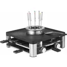 WMF Lumero Gourmet Raclette Grill 3-in-1 Station - Schwarz, Edelstahl