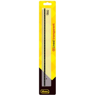 IDENA 602023 - Lineal 30 cm aus Plastik