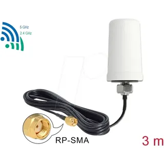 DeLock 89449 WLAN Antenne RP-SMA