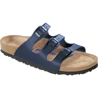 Birkenstock Florida Weichbettung Birko-Flor schmal blau 40