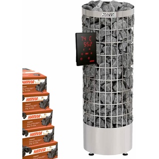 Harvia Saunaofen Cilindro PC90XE mit Steuerung 9kW ohne Steine