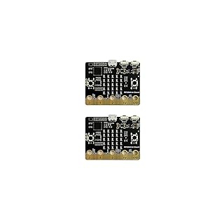 GROCKSTR 2 STÜCKE für PICO RP2040 Bit-Motherboard, Kompatibel mit BBC Microbit Shape Python-Programmier-Motherboard