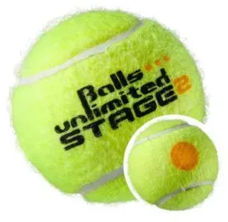 Balls Unlimited Stage 2 60er im Polybeutel gelb/gelb
