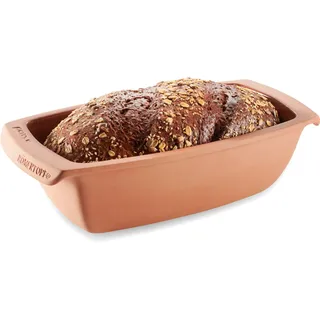 Römertopf Pane Kastenform für 1Kg Backgut 31,5cm terrakotta