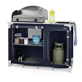 Campart Campingküche Alicante Grau/Schwarz