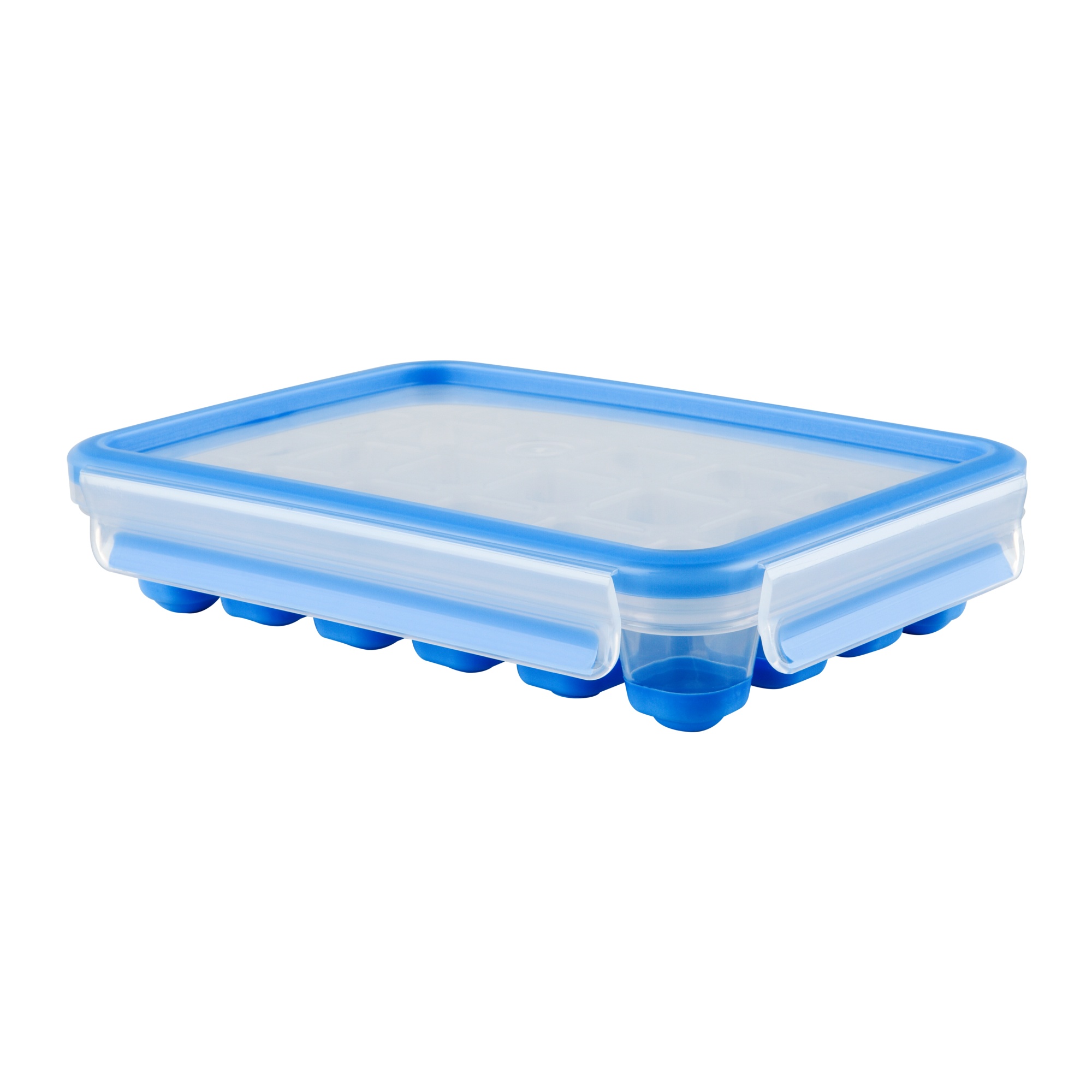 Bild Clip&Close rechteckig Eiswürfelbox Aufbewahrungsbehälter blau (514549)