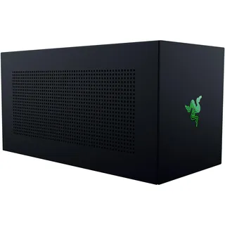 Razer Core X V2 - Externes Desktop-Grafikgehäuse für Thunderbolt Laptops - Next-Gen Thunderbolt 5 Performance - Belüftetes Stahlgehäuse - Unterstützt PCIe-Grafikkarten mit bis zu 3,5-Slots | Schwarz
