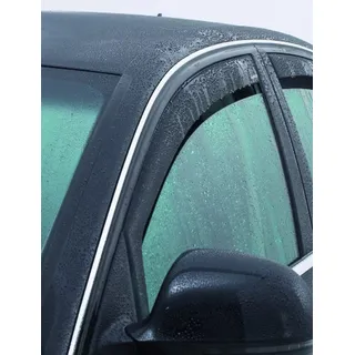 Vordere Windabweiser (1 Set) für die Fahrer und Beifahrerseite-CLS0031838D passend für VW Passat TYP 3B/B5/3BS/3BL/3BG Dunkles Material