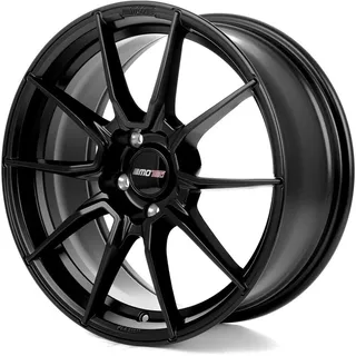 MOTEC Ultralight 8,5 x 19 5 x 112 ET43 MB66,5 Schwarz Matt