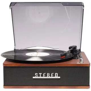 Denver VPB-262 Plattenspieler Schwarz, Holz