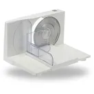 Sommertal Allesschneider AS170 150W Edelstahlmesser mit Wellenschliff,klappbar, platzsparend