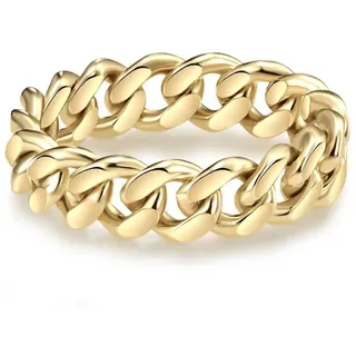 Glanzstücke München Ring aus Sterling Silber in gelbgold | Gr.: 58