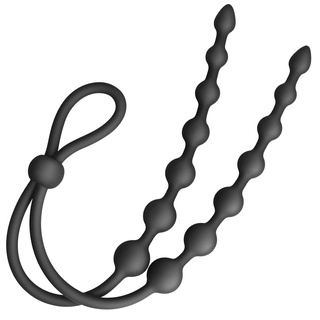 Rouck Penisring Analkugeln Cockring mit Extra Langer Analkette Sex Spielzeug für die Paare Cockring mit Extra Langer Analkette Verbessern Erotisches Sexspielzeug für Männer Frauen Extrem Sex