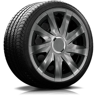 16 Zoll RKK01 Premium Line (Graphit) Radkappen/Radzierblenden 4 Stück