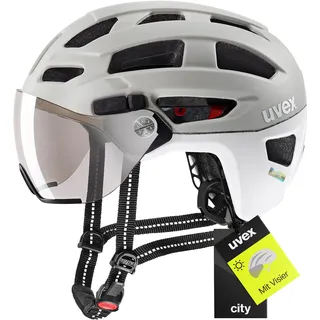 Final Visor 56-61 cm sand/white matt