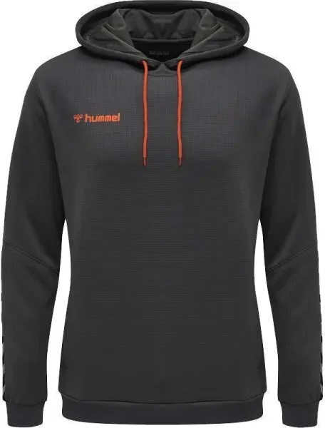 hummel Authentic Hoodie Kinder - grau/orange-128