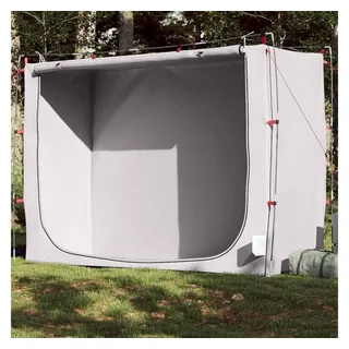 vidaXL Beistellzelt Grau Wasserdicht