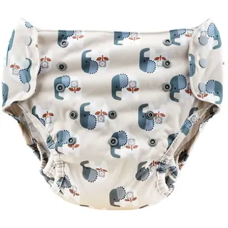 Blümchen 2in1 XL Shell/Überhose Drucki 8-25kg Cozy Elephant