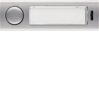 Elcom REH045Y AV2 Ruftaster mit Namensschild, Aluminium