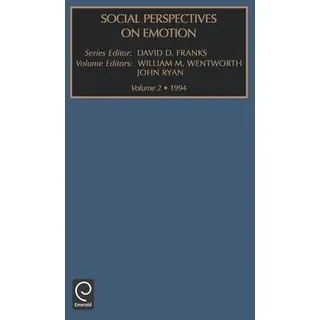 Social Perspectives on Emotions Vol 2