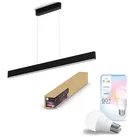 Hue Ensis Pendelleuchte (Schwarz) + Essential A60 Bundle