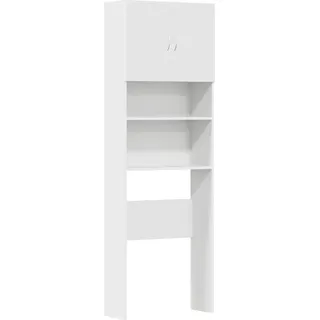 vidaXL Waschmaschinenschrank 64 x 24 x 190 cm Weiß
