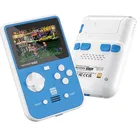 HyperMegaTech! Blaze Evercade Tehnos Super Pocket, Retro Gaming, Blau, Weiss