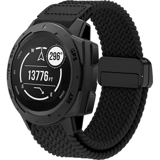 Osinaga Armband für Garmin Instinct, Magnetisches Nylon Ersatzarmband für Instinct 2, 2 Solar, Tactical/Solar Tactical